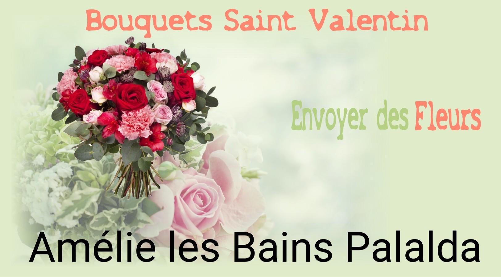 Roses de Saint-Valentin livrées à Amélie-les-Bains-Palalda